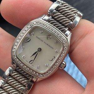 David yurman diamond watch